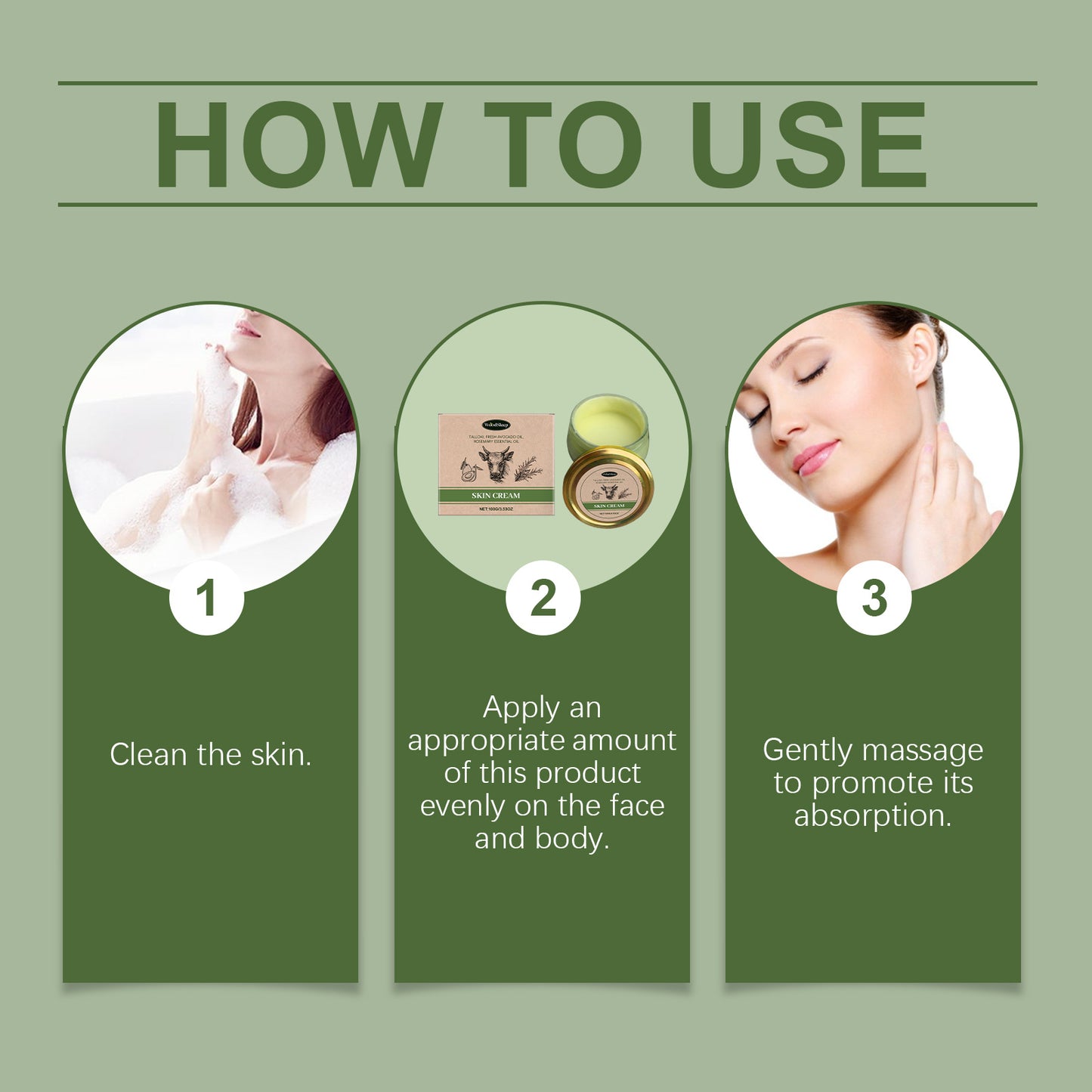 Fast-absorbing moisturizer for all skin types