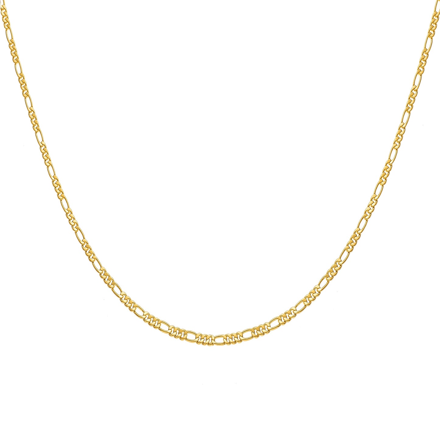 Gold chain necklace