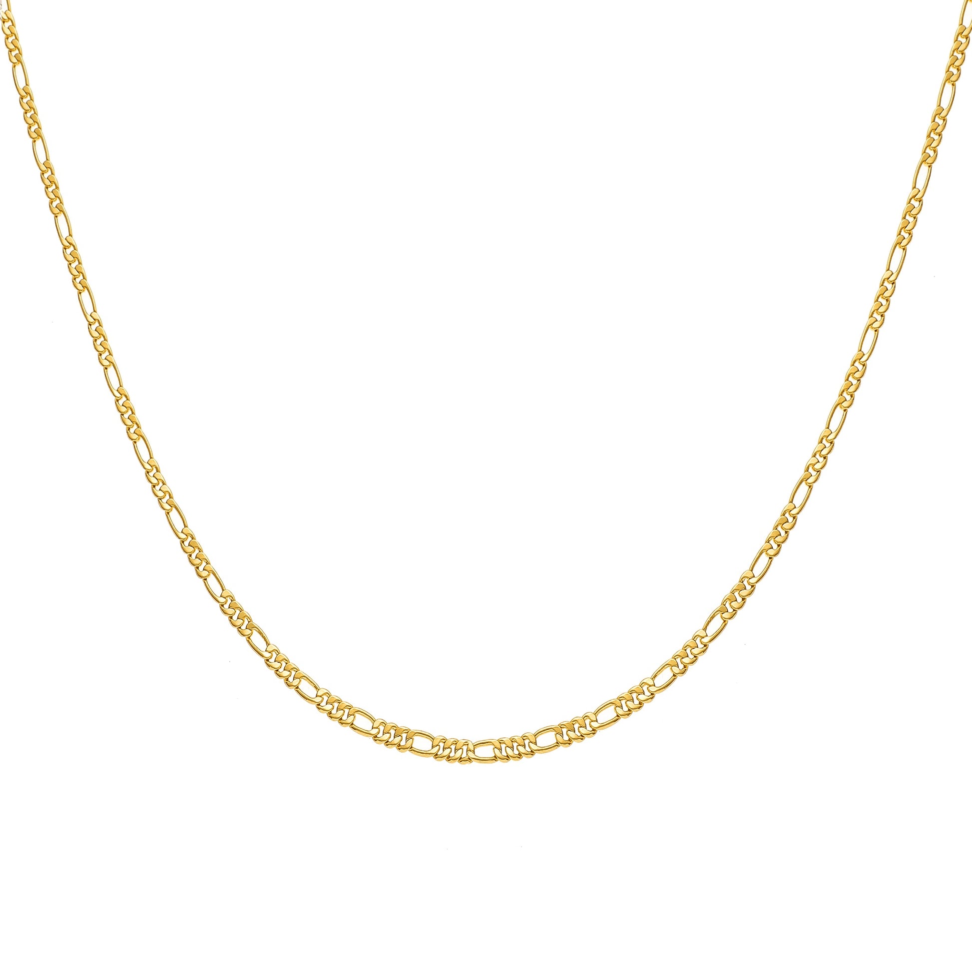 Gold chain necklace