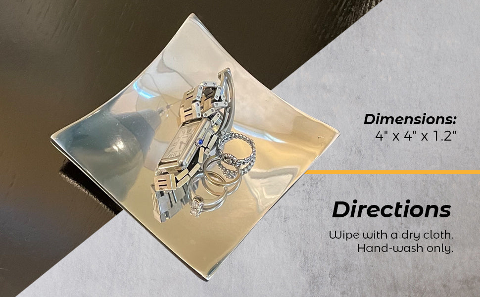 silver plate for candles use or jewelry made from aluminium