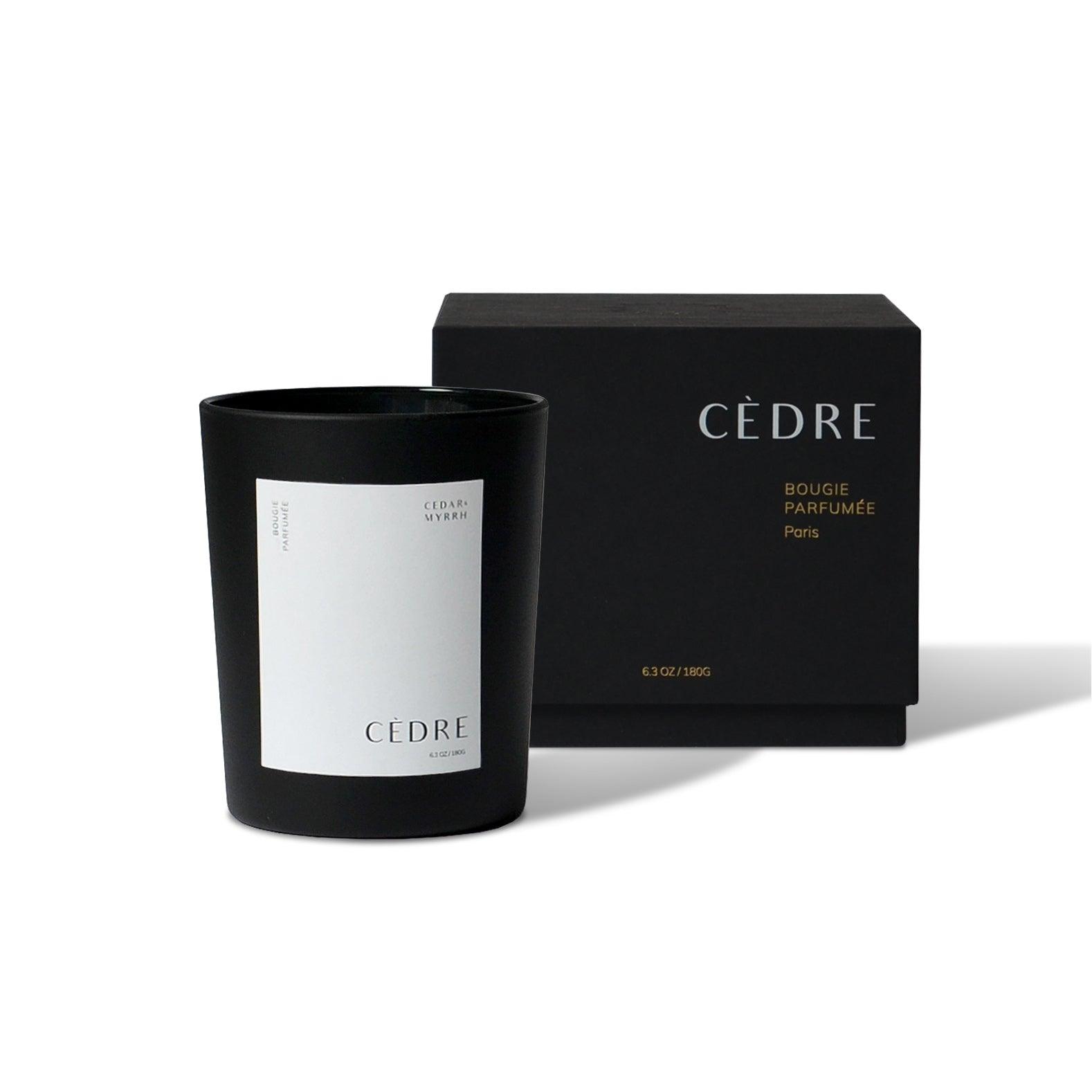 Elegant French candle inspired by Grasse, made with 100% vegetable wax