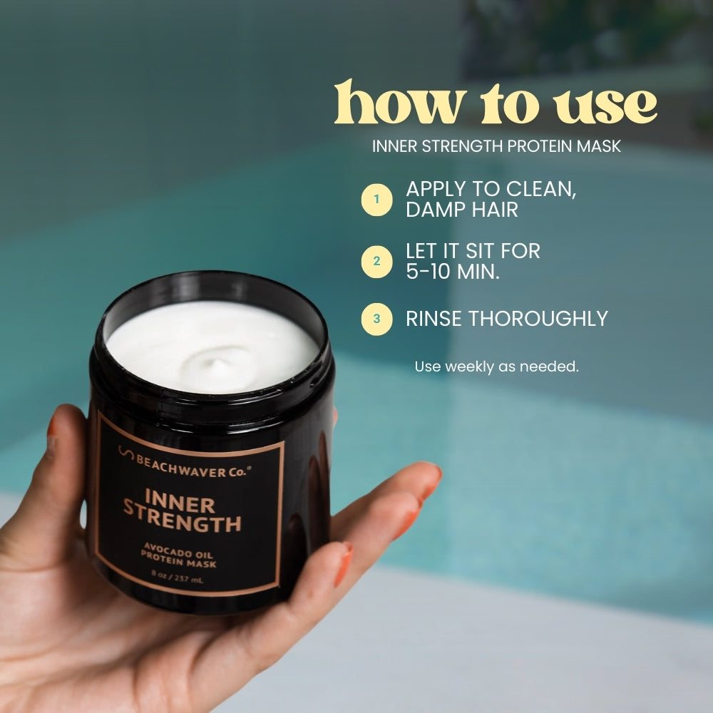 Paraben-free avocado hair mask