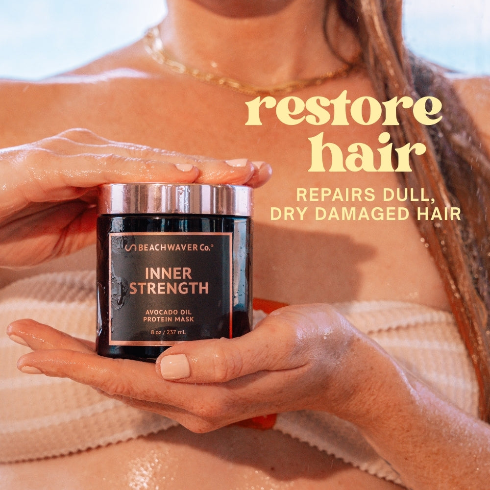 Moisturizing protein mask in boxed package