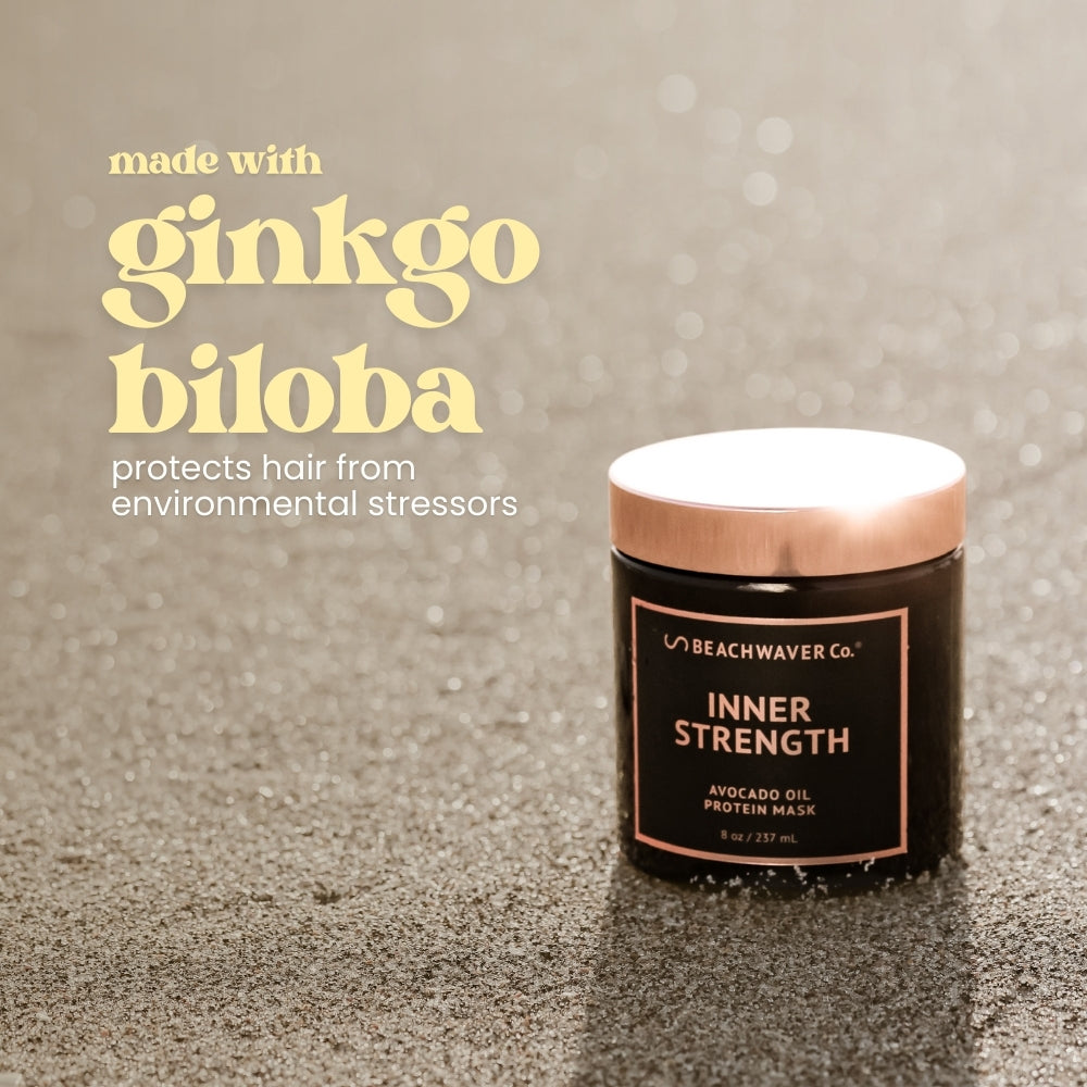 Frizz control hair treatment with clean ingredients