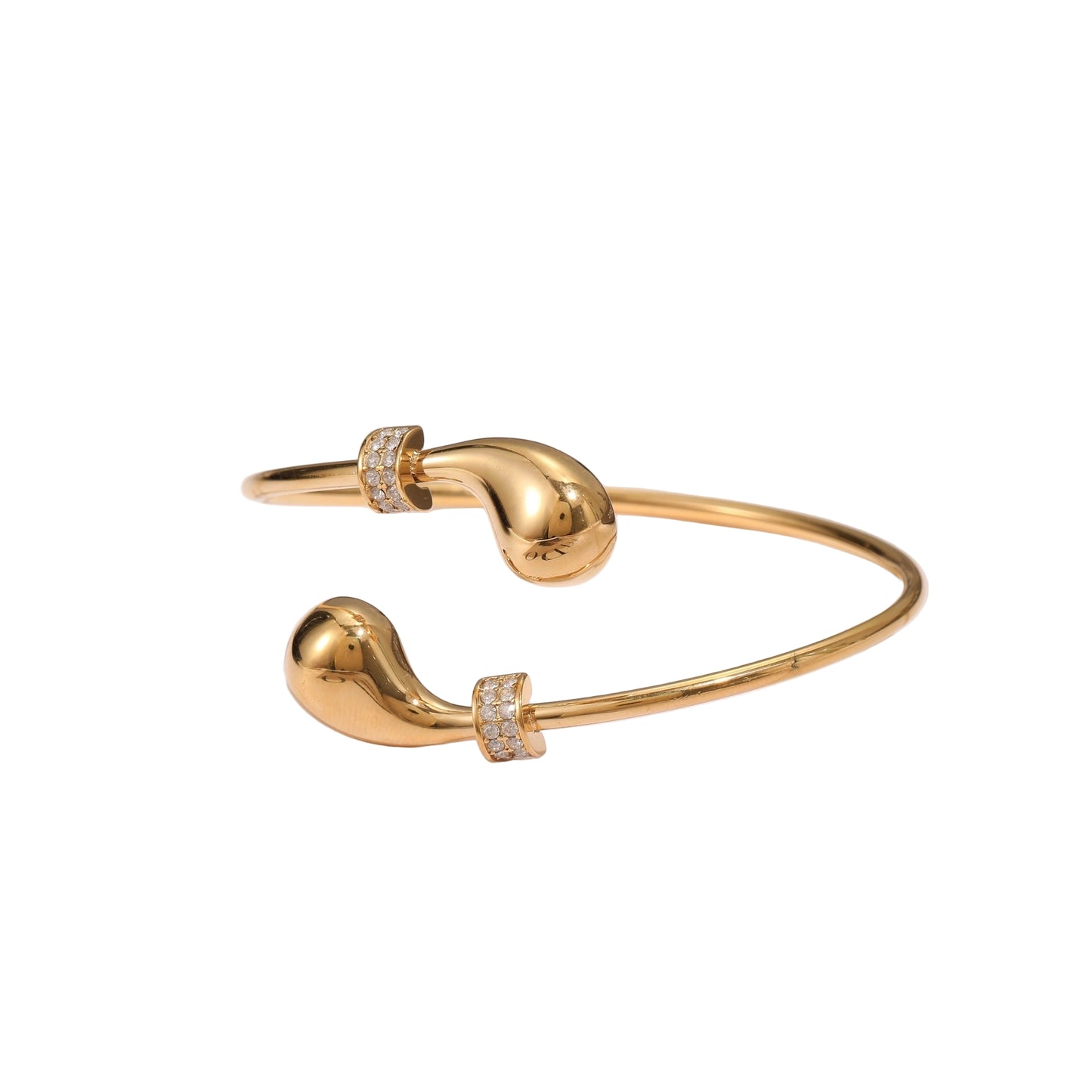 Geometric design fashion bracelet stainless steel