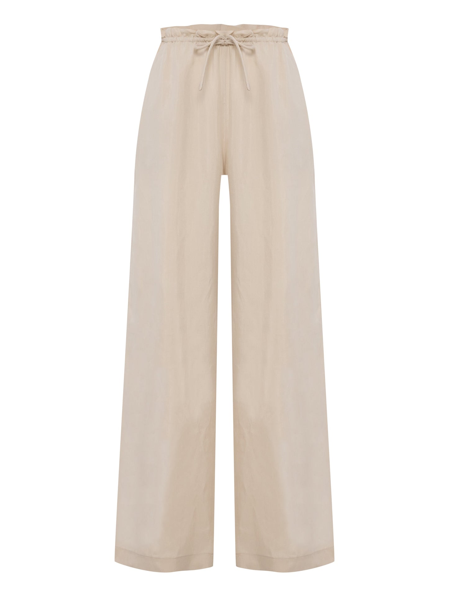 shot of pants highlighting length and relaxed fit