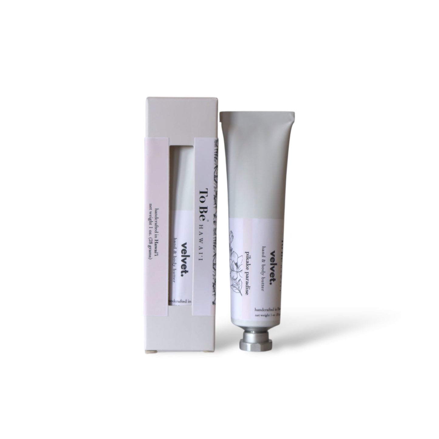 Tube of organic velvet moisturizing tube