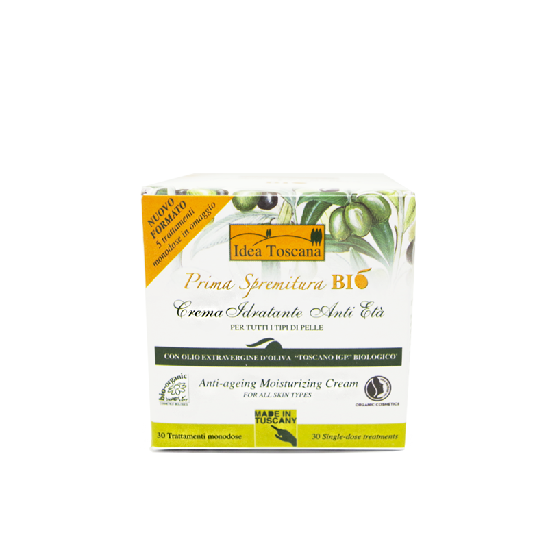 Idea Toscana anti-aging moisturizing cream packaging