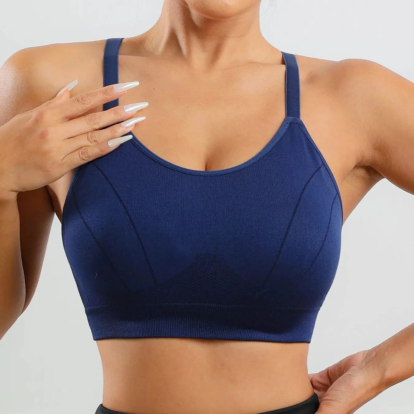 Women's push up bra ideal for running and jogging