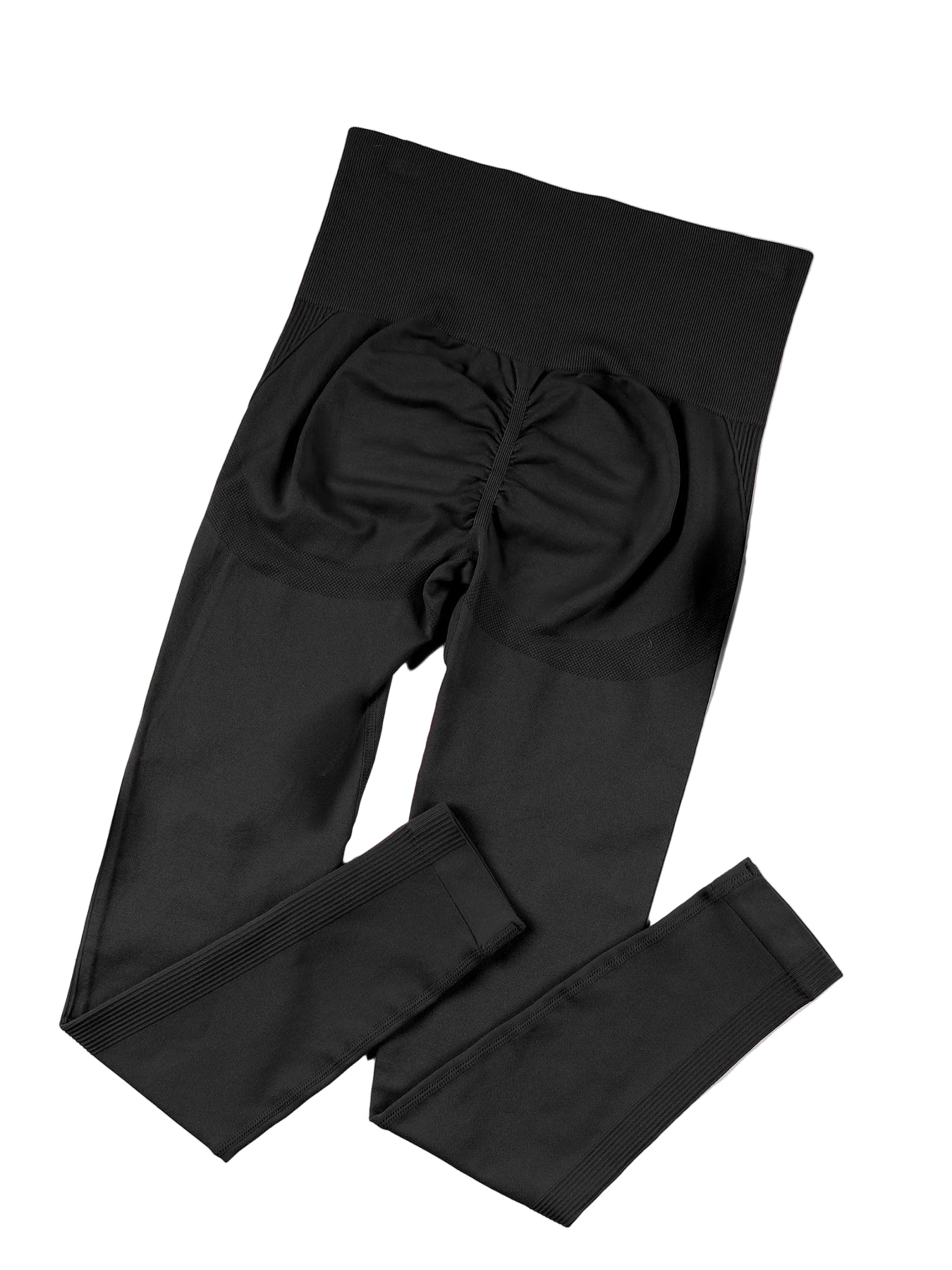 Comfortable yoga leggings with tummy control waistband