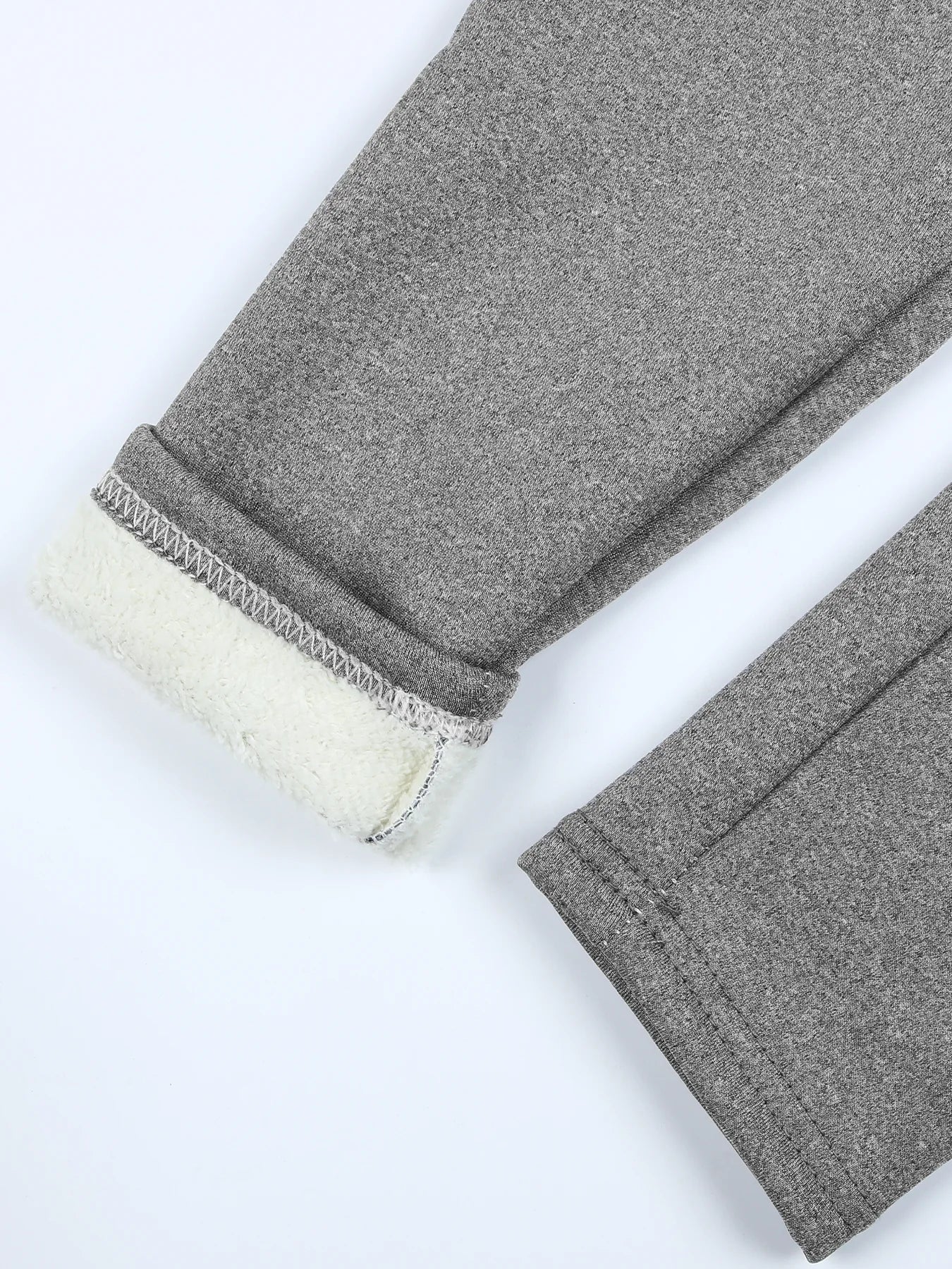 Cozy velvet leggings with fleece lining perfect for cold weather