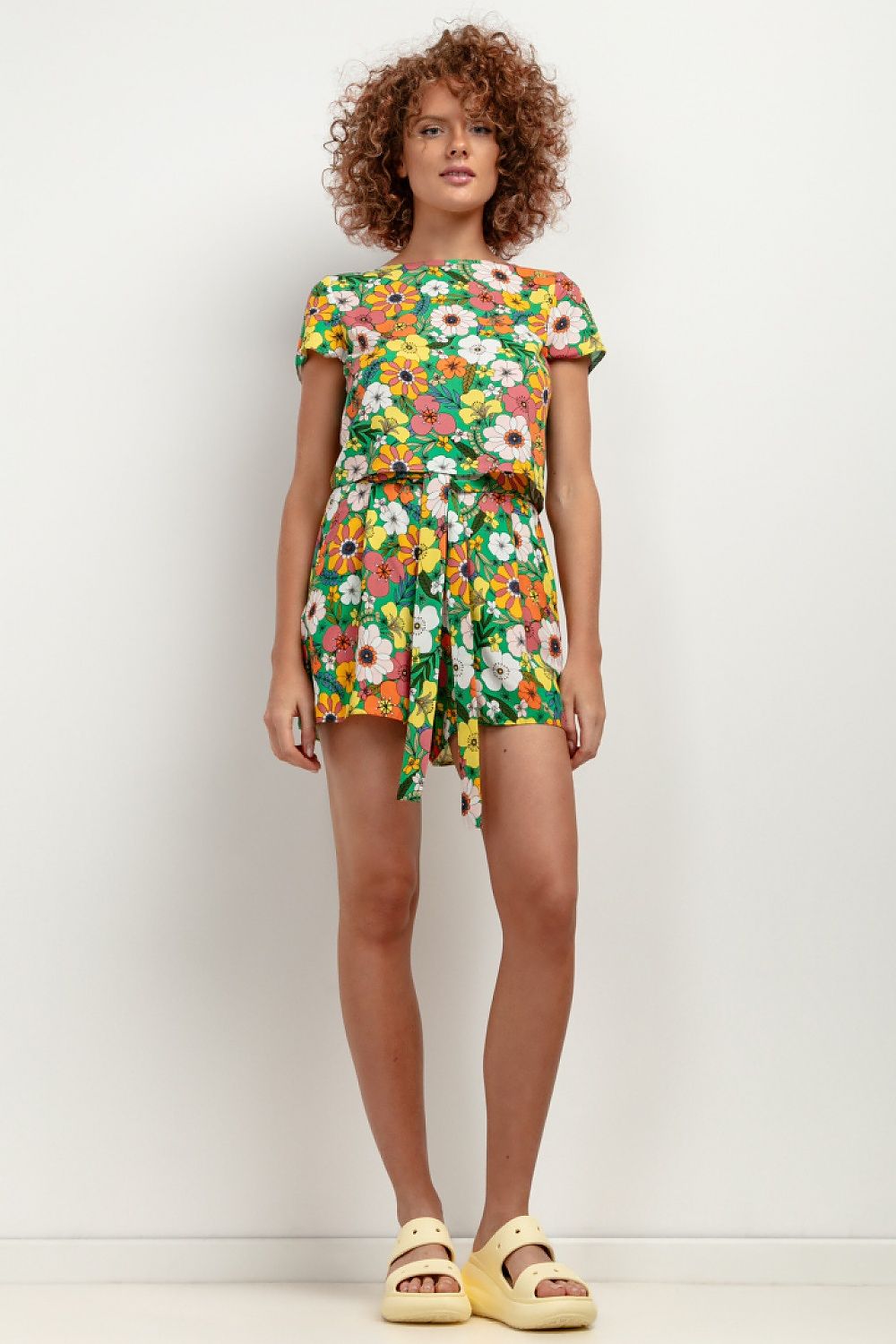 comfortable summer city walk viscose shorts