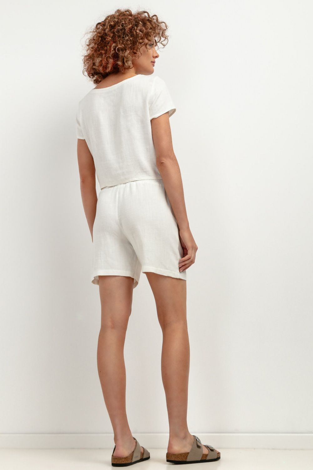luxurious breathable linen shorts ideal for beach days