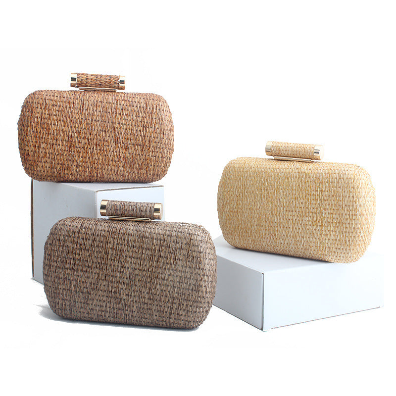 Three woven elegant clutch