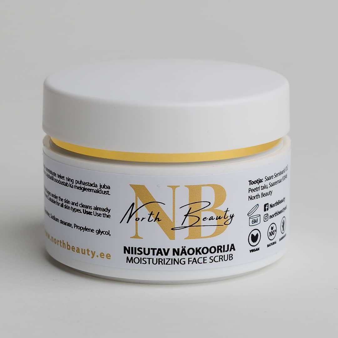 North Beauty face scrub