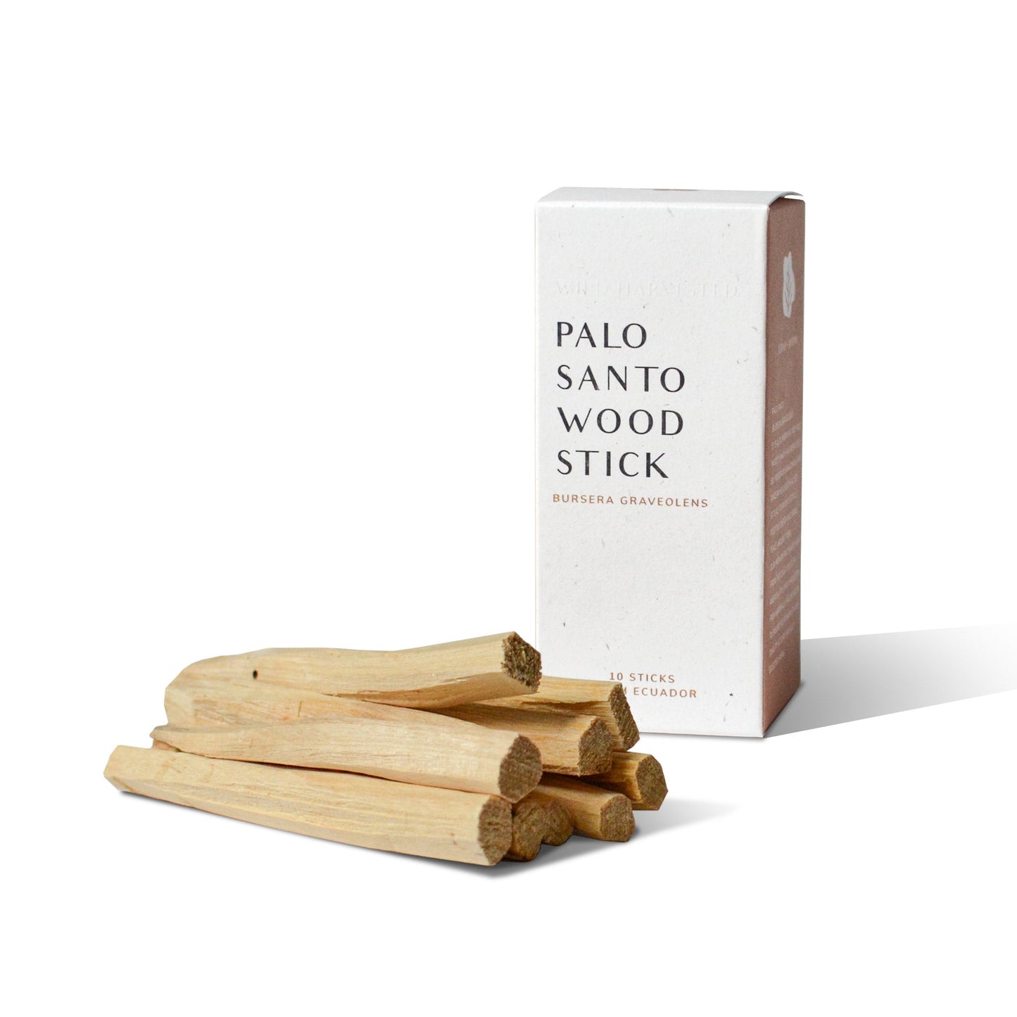 Palo Santo wood sticks with packaging