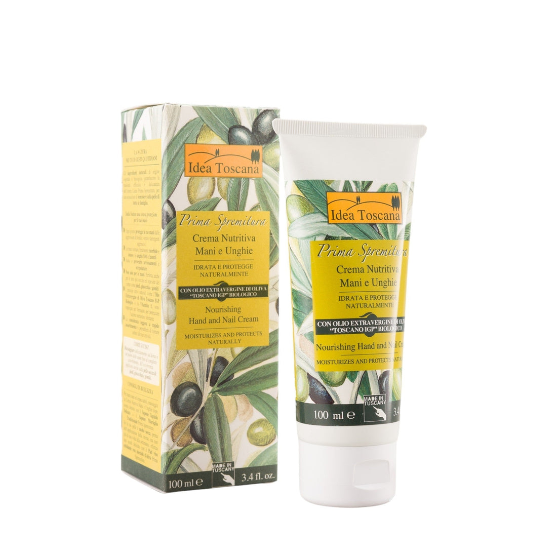 Italian skincare products featuring organic ingredients