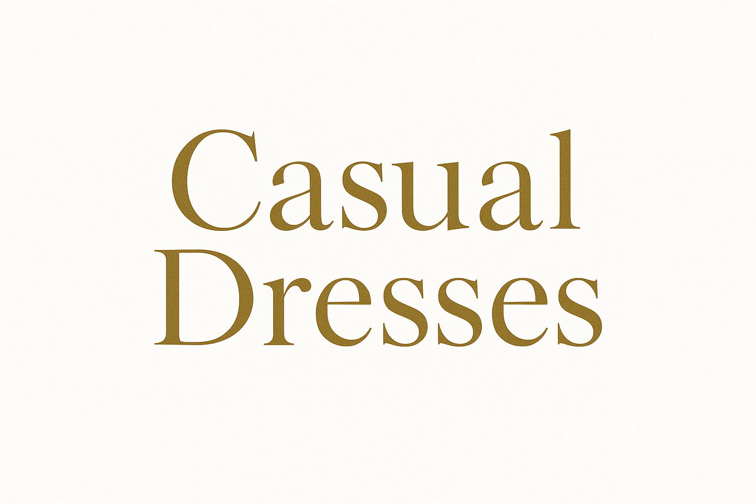Elegant Casual Dresses - 17 products available