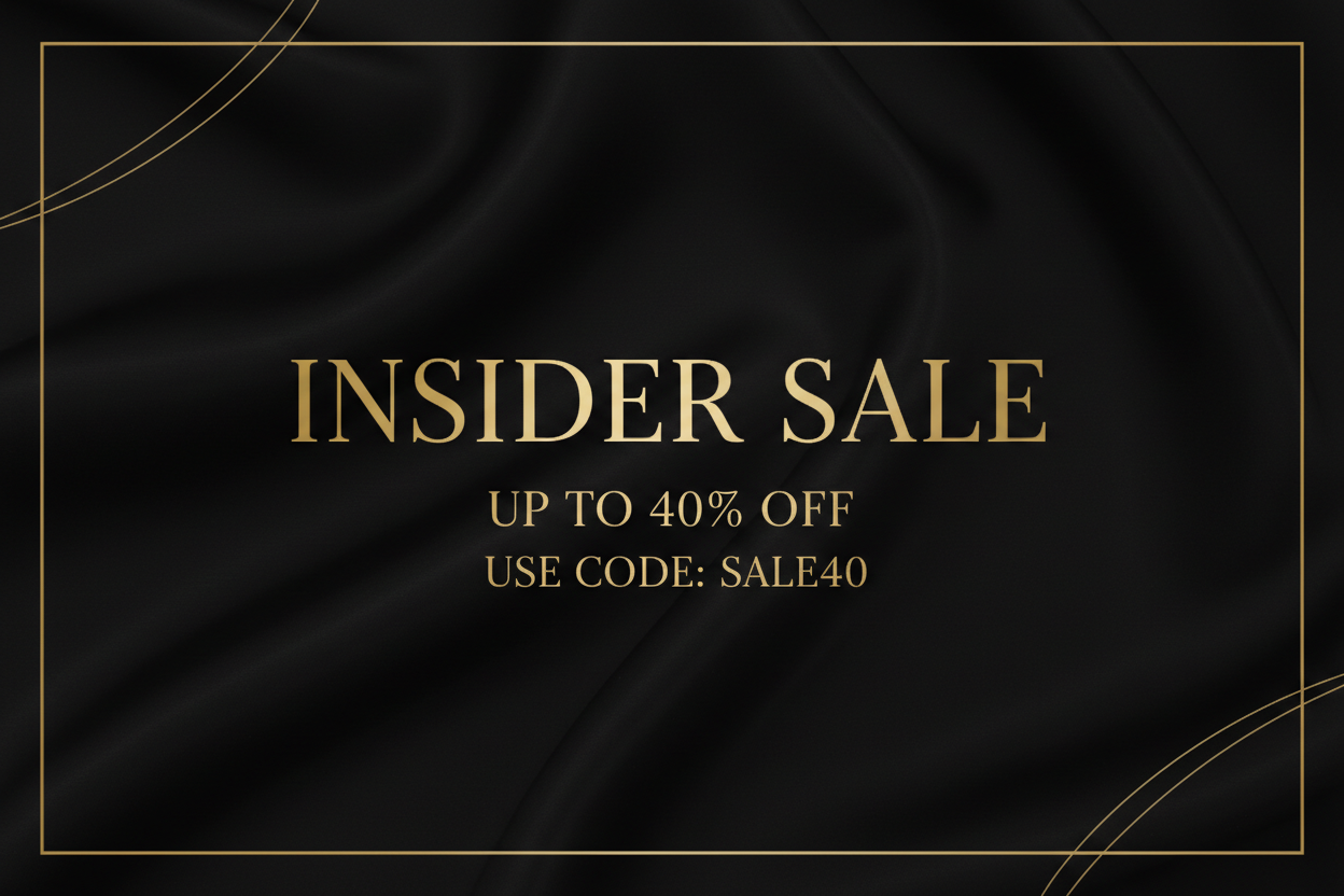 Insider Sale: Use Code SALE40 - 117 products available