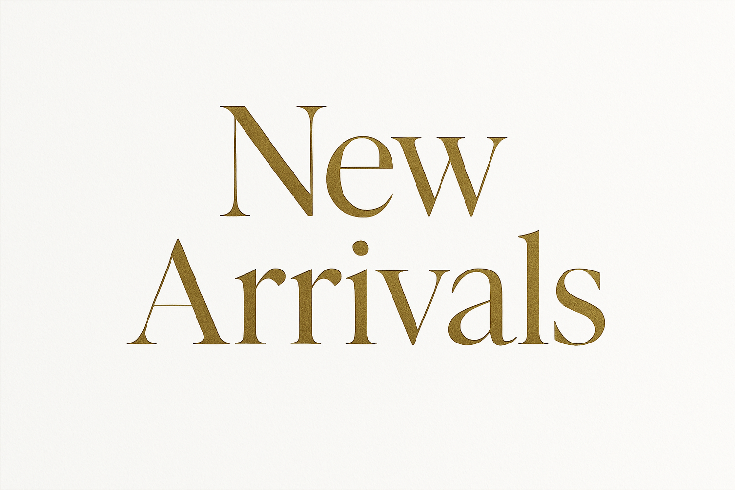 New Arrivals - 1 products available
