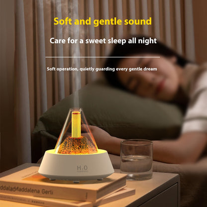 Black Volcano aroma diffuser for bedroom use