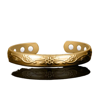 Copper Magnetic Bracelet 18K Gold Plated bracelet from Uplift Luxe