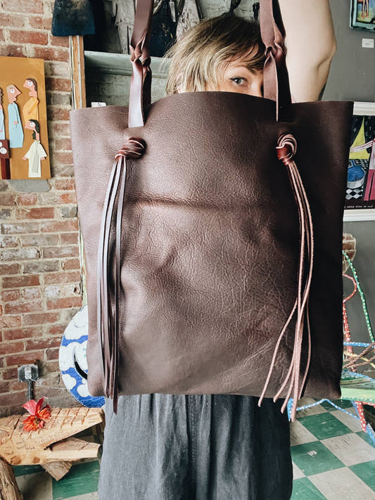 Knotty Tassel Tote from Uplift Luxe