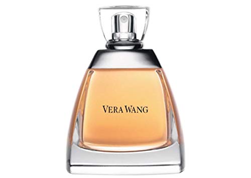 Vera Wang perfume bottle on a white background
