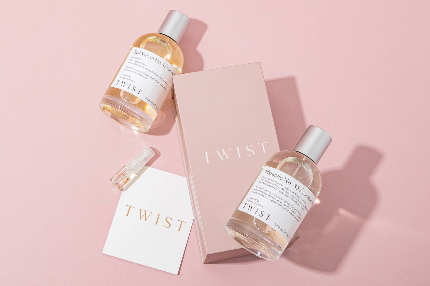 Vegan cruelty-free perfume showcasing cedarwood and papyrus composition

