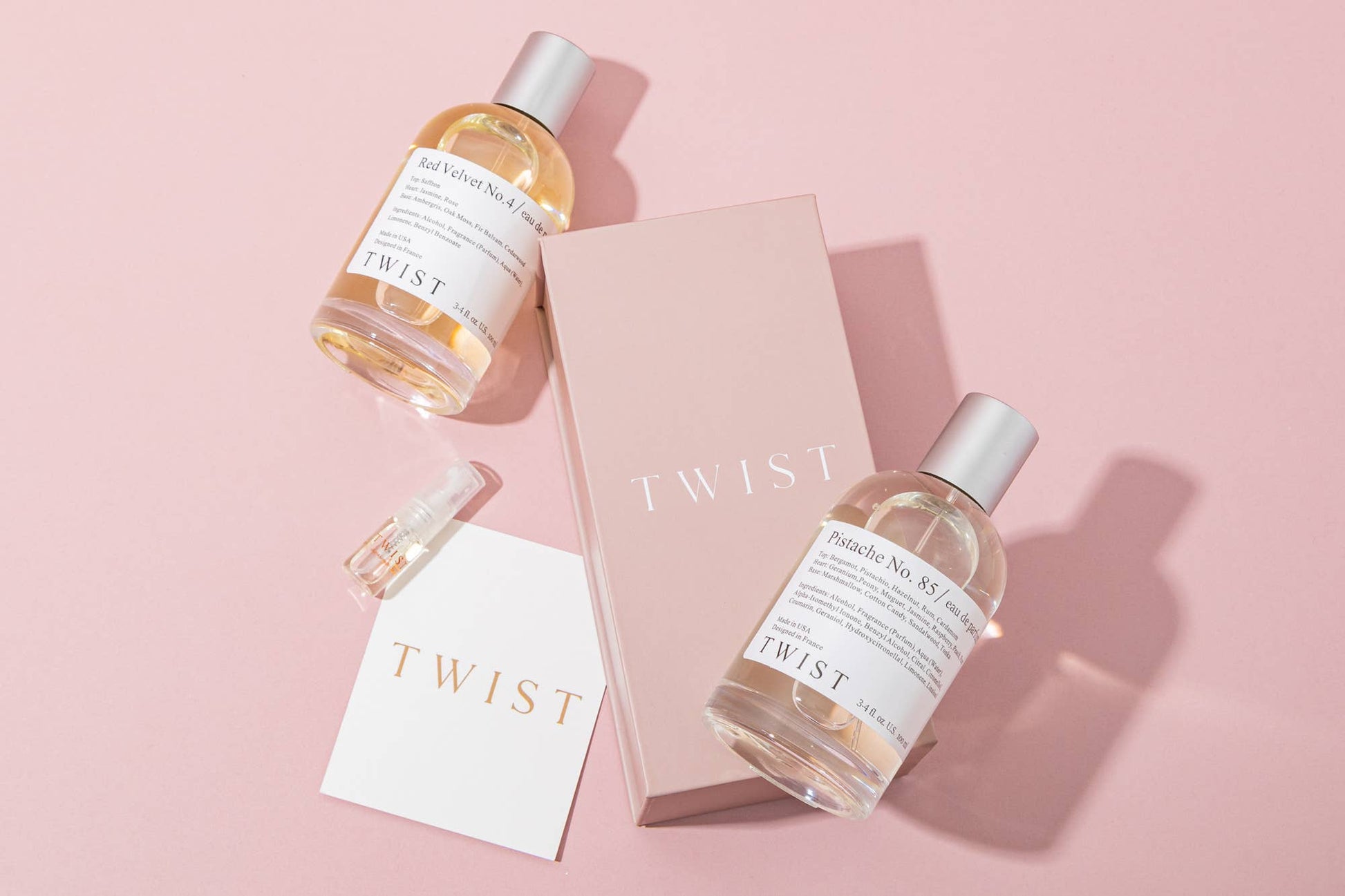 Vegan cruelty-free perfume showcasing cedarwood and papyrus composition

