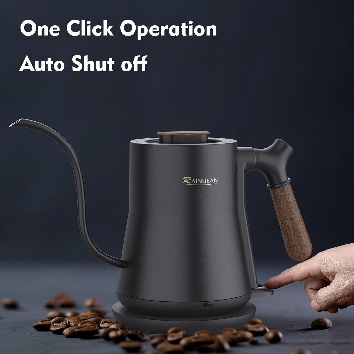 Automatic shut-off feature of Rainbean electric kettle