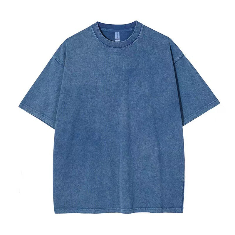 Women's short sleeve cotton shirt oversized casual summer top





