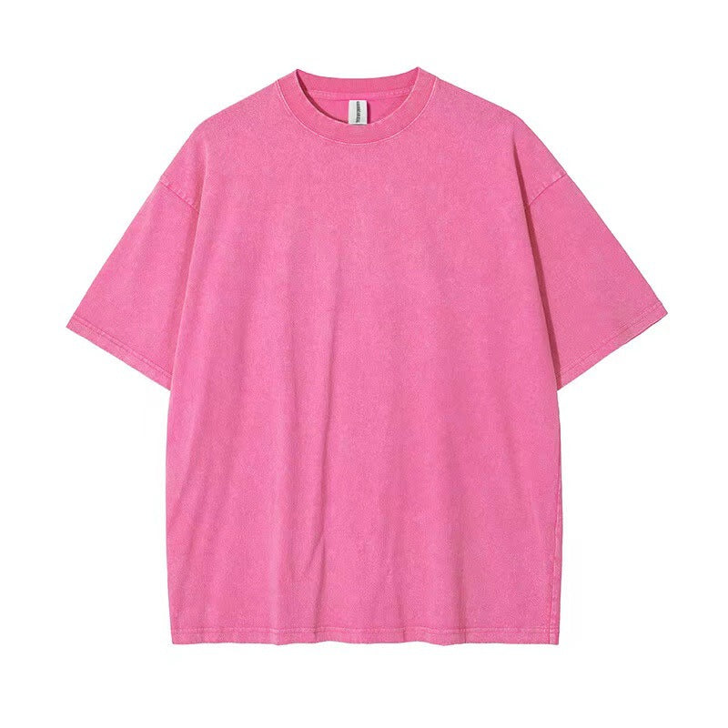 Women's cotton casual t-shirt short sleeve crew neck summer




