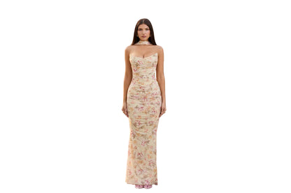 Elegant Evening Spaghetti Strap Maxi dress from Uplift Luxe