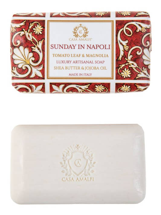 Sunday in Napoli Soap Green Fragrance Shea Butter perfume from Uplift Luxe