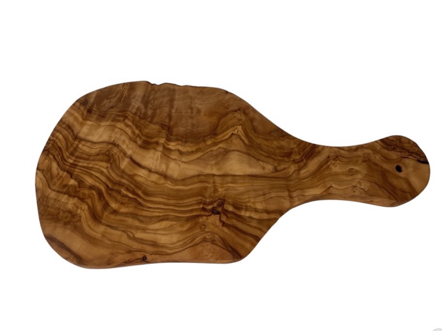 Wooden cutting board with a handle made in usa 
