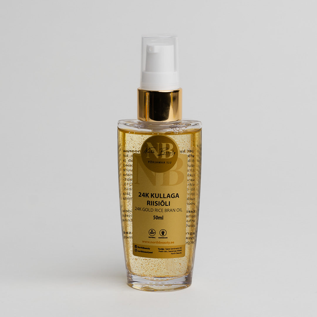 made in europe 24K Gold Rice Oil