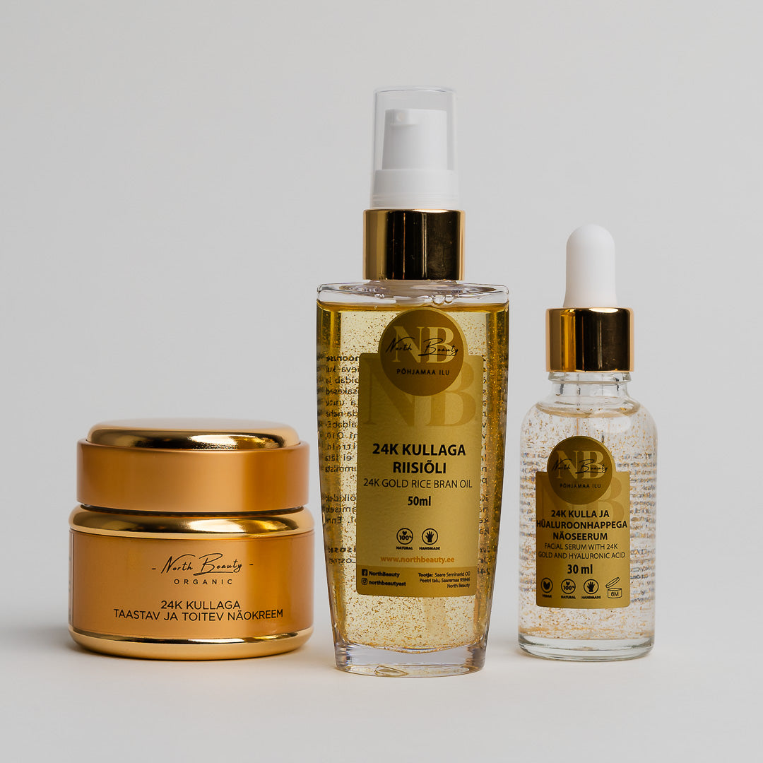 Gold Rice Oil for sensitive skin