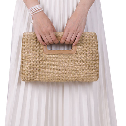 woven clutch bag 