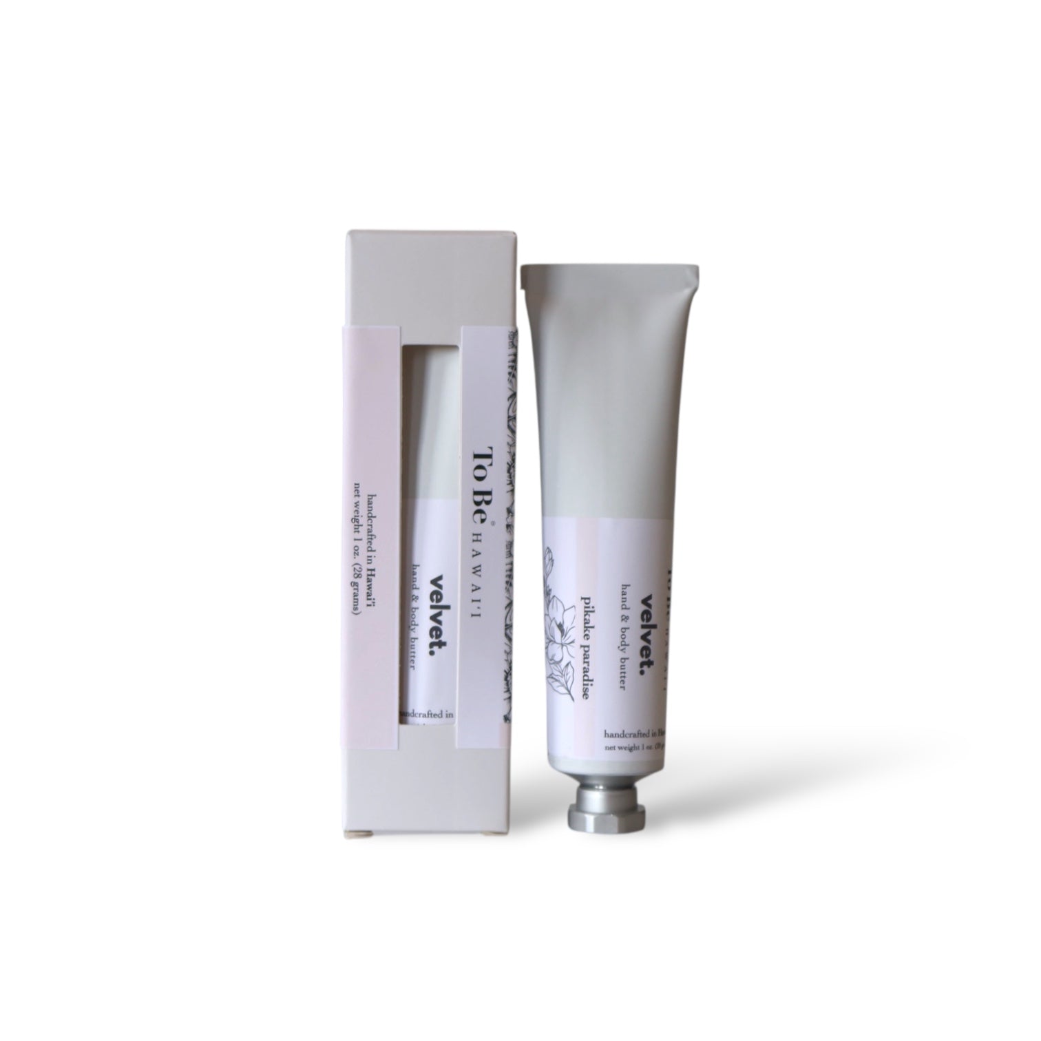 Tube of  organic velvet moisturizing tube 