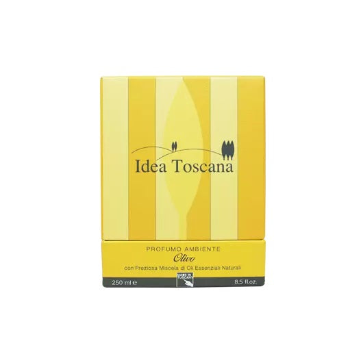 Yellow box of Idea Toscana perfume 