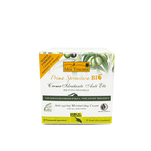 Idea Toscana anti-aging moisturizing cream packaging 