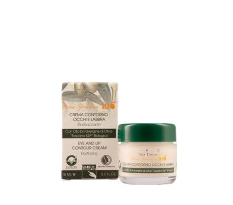 Anti-wrinkle eye and lip cream with extra virgin olive oil hydration