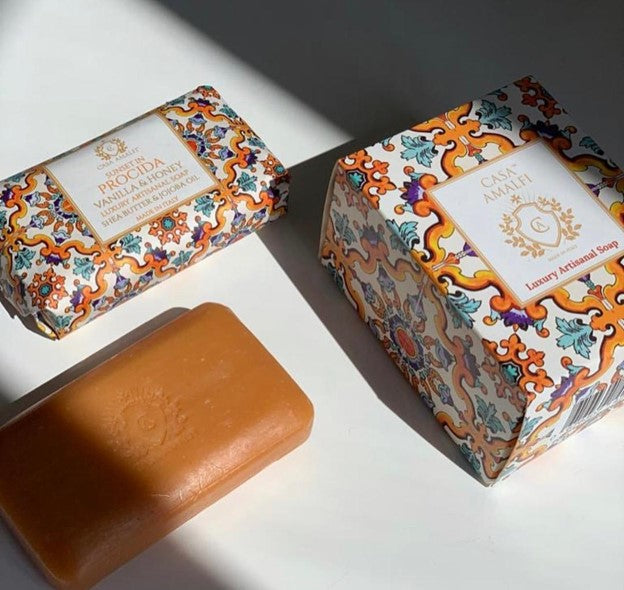 100% vegan body soap with natural ingredients made in Italy 