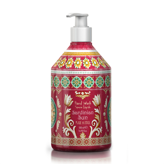 Majolica Art liquid hand soap Bergamot Magnolia pump bottle