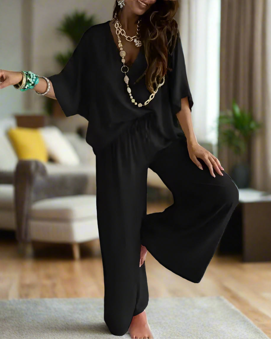 Comfortable coordinated outfit set ideal for everyday styling