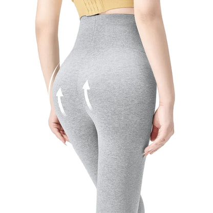  wide waistband on seamless thermal leggings – tummy control winter bottoms
