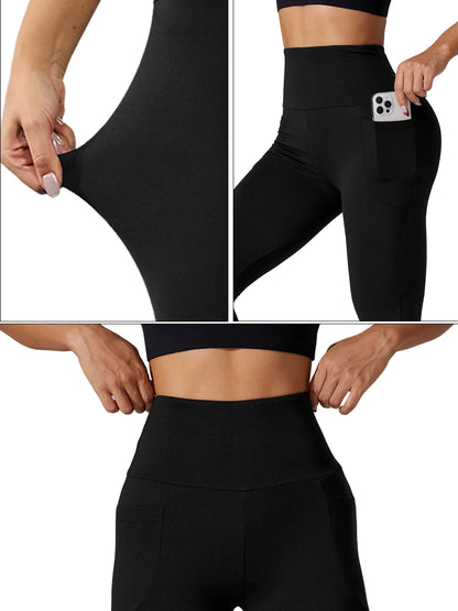 high waist leggings with pockets – women's tummy control activewear
