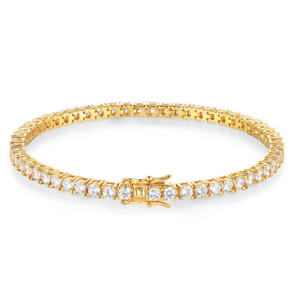 GRA certified moissanite tennis bracelet – 