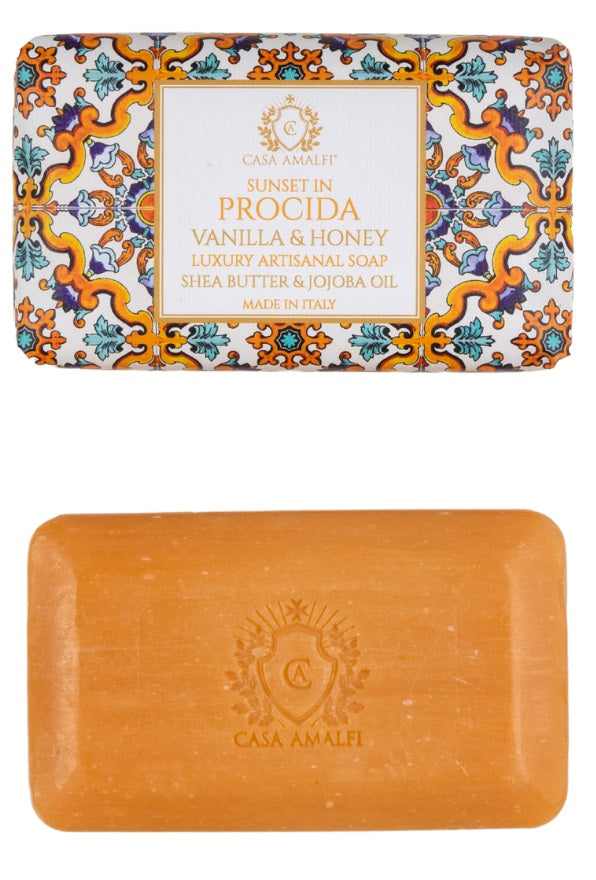 Shea butter and jojoba oil soap made in Italy
